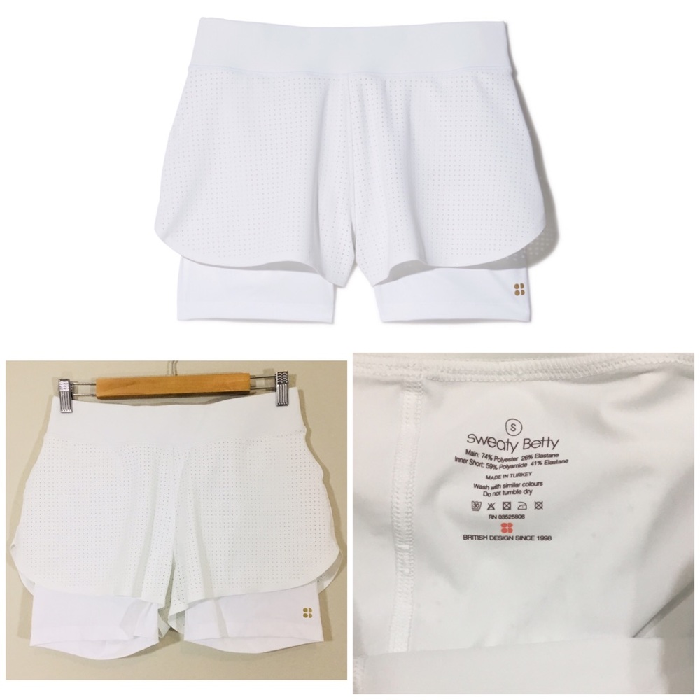 Sweaty Betty White Women Shorts